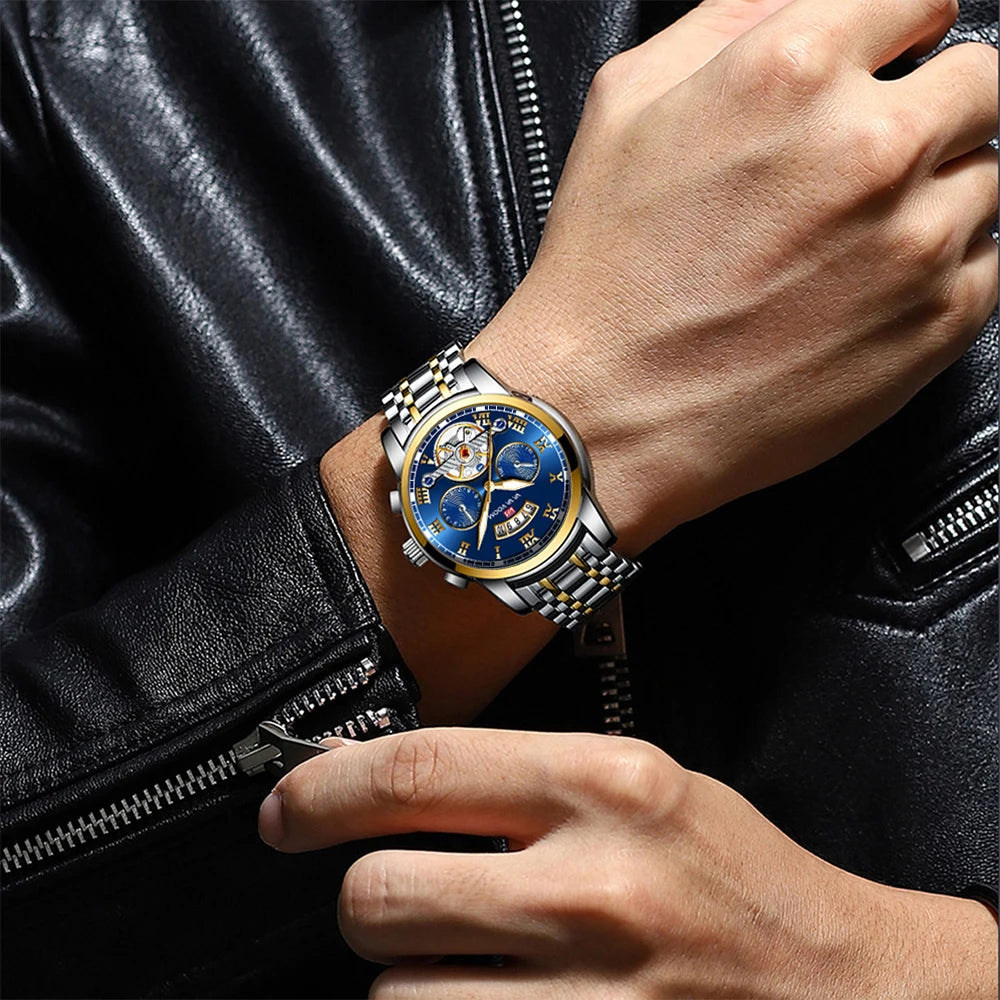 2023 New VA VA VOOM Top Brand Dropshipping Relogio Masculino Men Luxury Luminous Wristwatch Imitate Quartz Sports Watch For Men